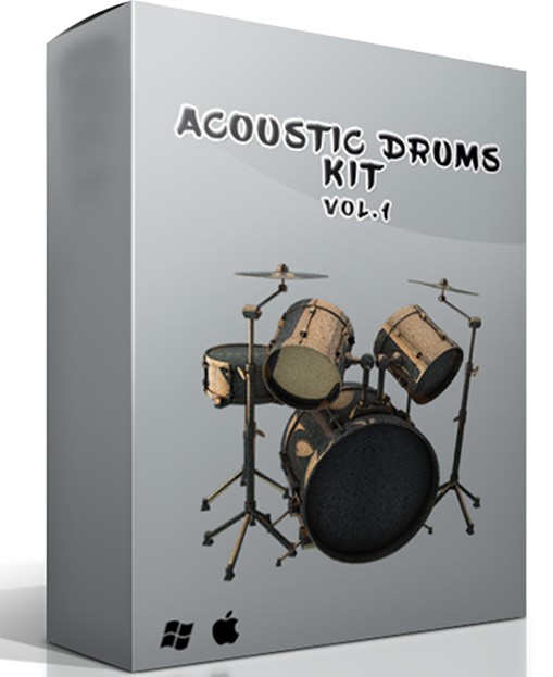 Acoustic drums kit
