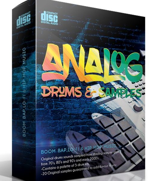 Analog drums and samples