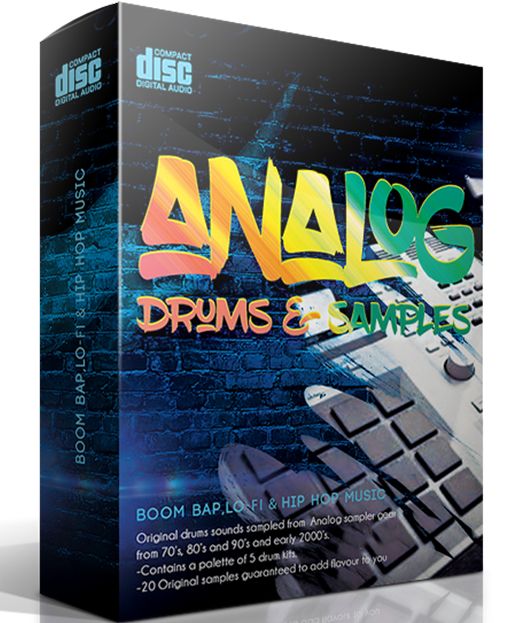 Analog drums and samples